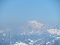 Zermatt - auf dem Kleinen Matterhorn - Blick zum Mont Blanc