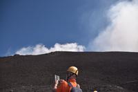 Die mondartige Landschaft des Ätna