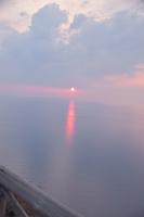 Sonnenuntergang vor dem Stromboli