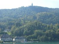 Wörthersee Blick auf den Pyramidenkogel