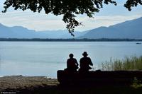 Chiemsee - Schloss Herrenchiemsee auf der Herreninsel (König Ludwig II. von Bayern)