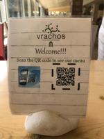 moderne Speisekarte Korfu