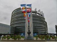 Elsass 09.2020 Straßburg, europäisches Parlament