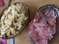 Elsass 09.2020 Vogesenrundfahrt, Ferme Auberge Breizhousen, Melkermahlzeit