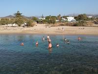 Unser Strand am Alkyoni Beach Hotel auf Naxos