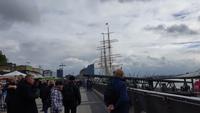 Promenade an den Landungsbrücken