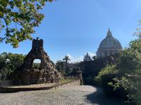 in den Vatikanischen Gärten