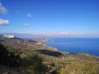 Während der Fahrt nach Toplou und Vai