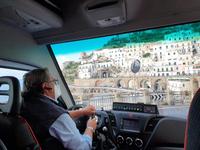 Italien, Amalfiküste, unser Busfahrer Guiseppe