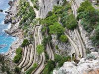 Italien, Insel Capri, Via Krupp