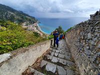 Italien, Amalfiküste, Blick auf Maiori