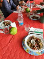 Italien, Amalfiküste, Minori, Mittagessen im Agriturismo Il Campanile