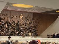 Vatikan - in der Audienzhalle