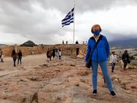 Athen - auf der Akropolis...