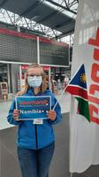 Namibia - Start am Flughafen Dresden