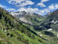 Fahrt von Täsch zur Schwägalp - Impressionenen von der Grimselpass -Straße...