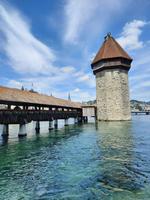 Luzern - Kapellbrücke mit Wasserturm