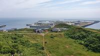 Blick zum Hafen