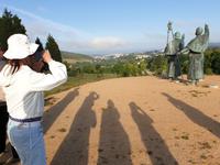 Tag  Wanderung auf dem Jakobsweg nach Santiago de Compostela - Stadtbesichtigung - Poio an der Atlantik-Küste (3)