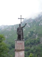 Denkmal für Pelayo in Covadonga