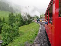 Fahrt mit der Brienzer Rothornbahn