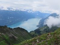 Blick auf den Brienzersee vom Brienzer Rothorn