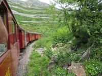Fahrt mit der Furka-Dampfbahn