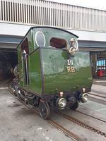 Vorbereitung der Dampflok der Rigibahn in Vitznau