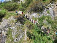 3.Etappe, Gaisalmsteig entlang des Achensees