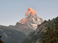 Zermatt - Sonnenaufgang am Matterhorn