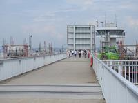 Am Eidersperrwerk Nordfriesland 