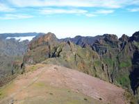 Wanderweg beim Pico do Arieiro