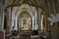 im Innenraum der Ste. Mère Église