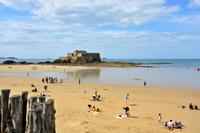 am Strand von St.Malo