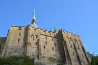 trutzige Mauern in Mt.St.Michel