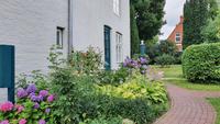 der Garten am Theodor Storm Haus in Husum