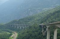 Blick zur Gotthardautobahn