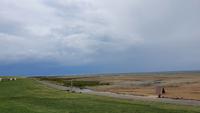 Gewitter überm Wattenmeer