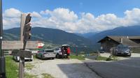 Blick vom Hotel ins Tal