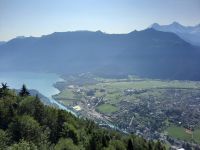Harder Kulm - Blick auf den Brienzer See