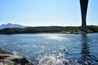 Bodö - Saltstraumen - mächstigster Gezeitenstrom der Welt