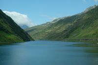Der Oberalpsee am Oberalppass