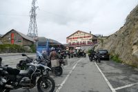 Rast auf dem Grimselpass