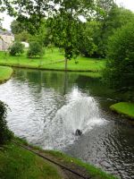 Garten von Annevois, Wasserspiele