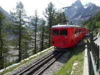 Chamonix, Zahnradbahn zum Montenvers