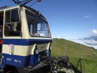 ... bis zur Bergstation...