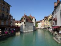 Annecy - Fluss Thiou mit Inselpalast