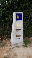 Beginn unserer Pilgeretappe nach Santiago