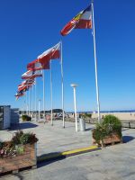 Travemünde - Travepromenade mit Ostseestrand