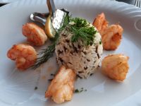 Wismar - Abendessen im Restaurant 